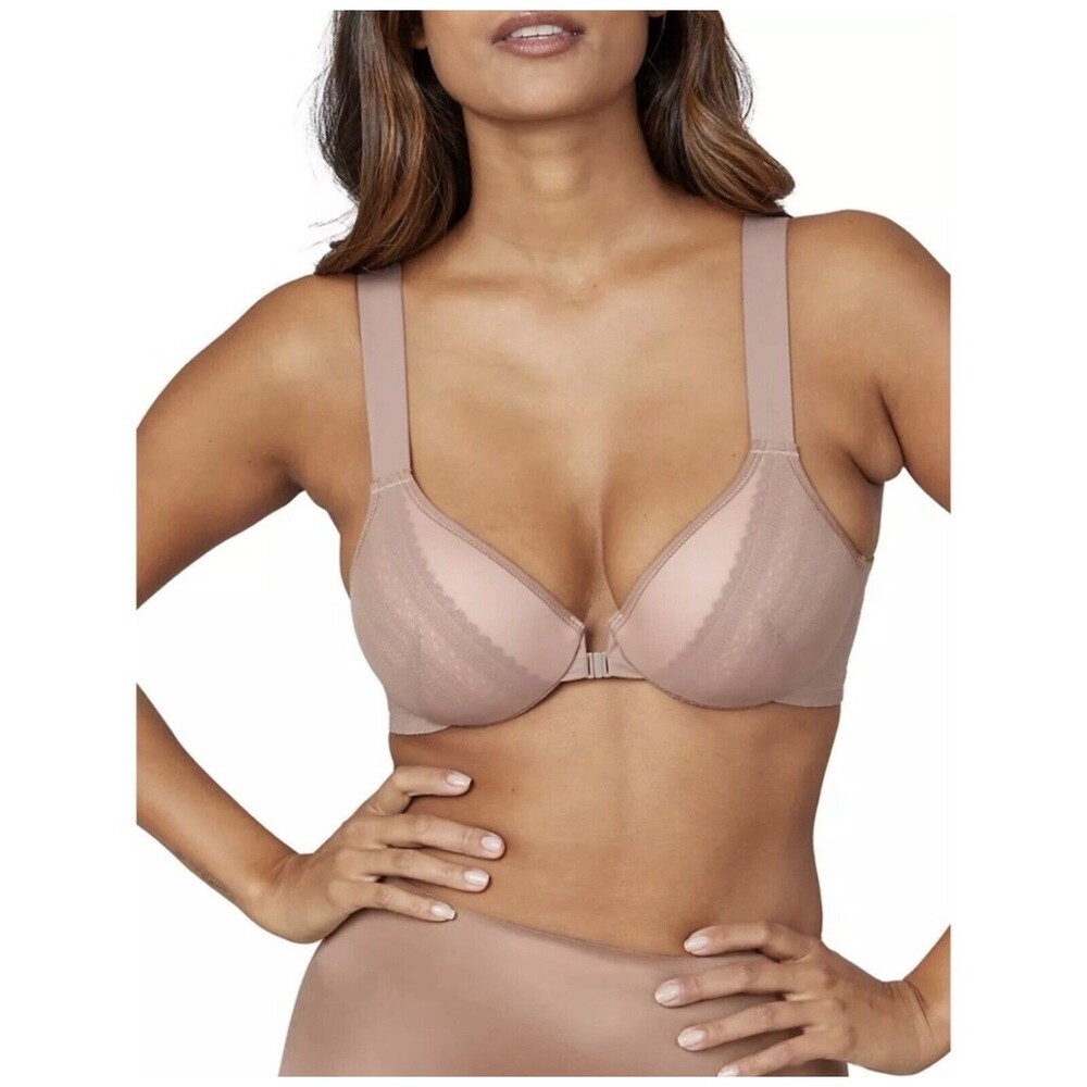 Spanx Cafe At Lait Illusion Lace Bra Full Coverage Bra-llellujah 36DDD